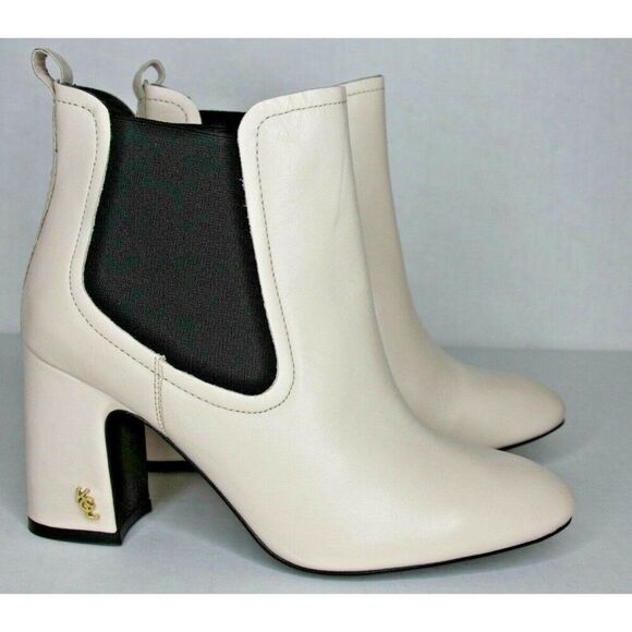 Kurt Geiger Raylan Euro 37 bone boots - NWOT - Picture 1 of 6